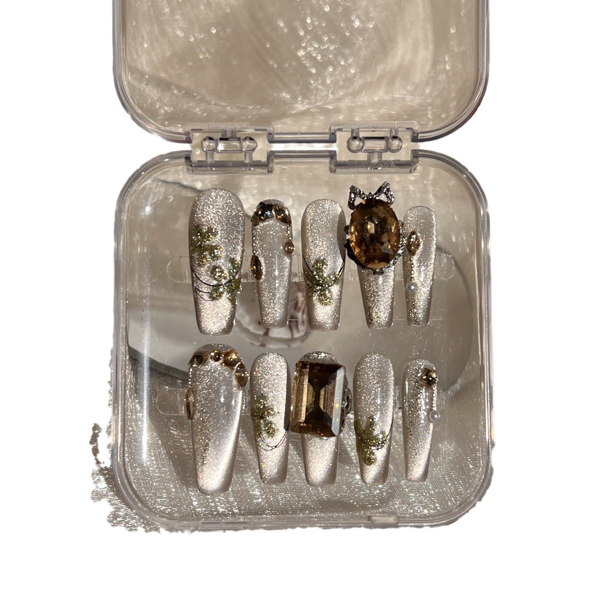 0948- Handmade press on nails fake nails removable