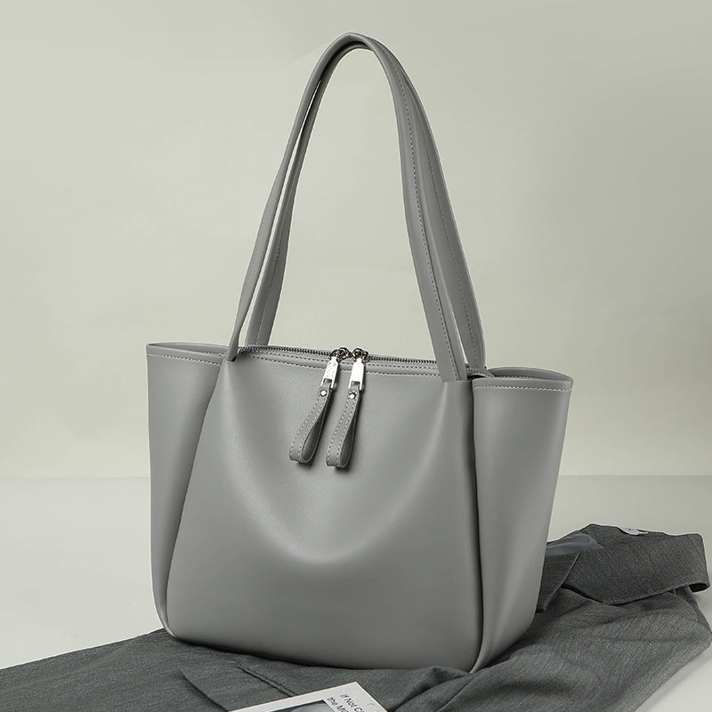 Elegant Large Tote Bag for Female - Handbag with Soft PU Material and Large Capacity for Everyday Style hobo