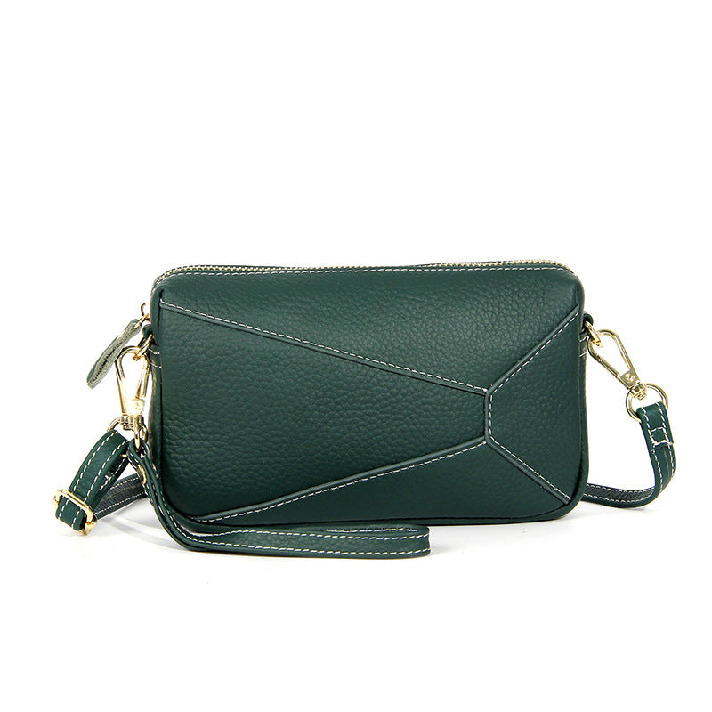 Genuine Leather crossbody bags, women&