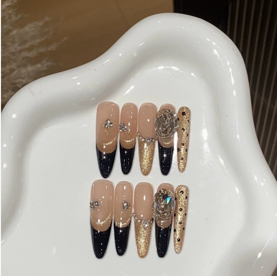 1033- Handmade press on nails fake nails removable