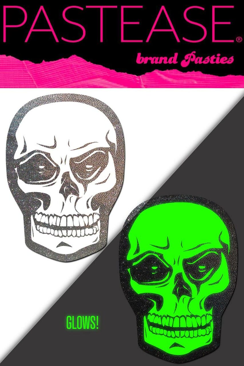 Glitter Skull Pasties