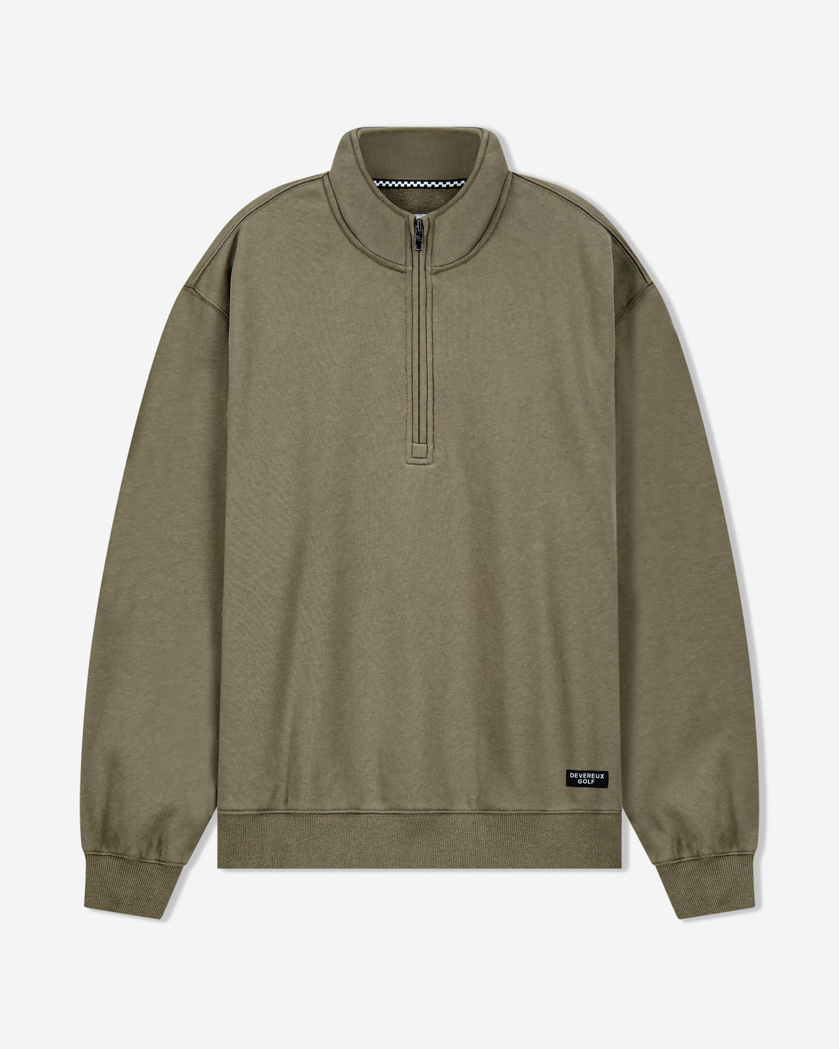 Essential Quarter Zip - Olive