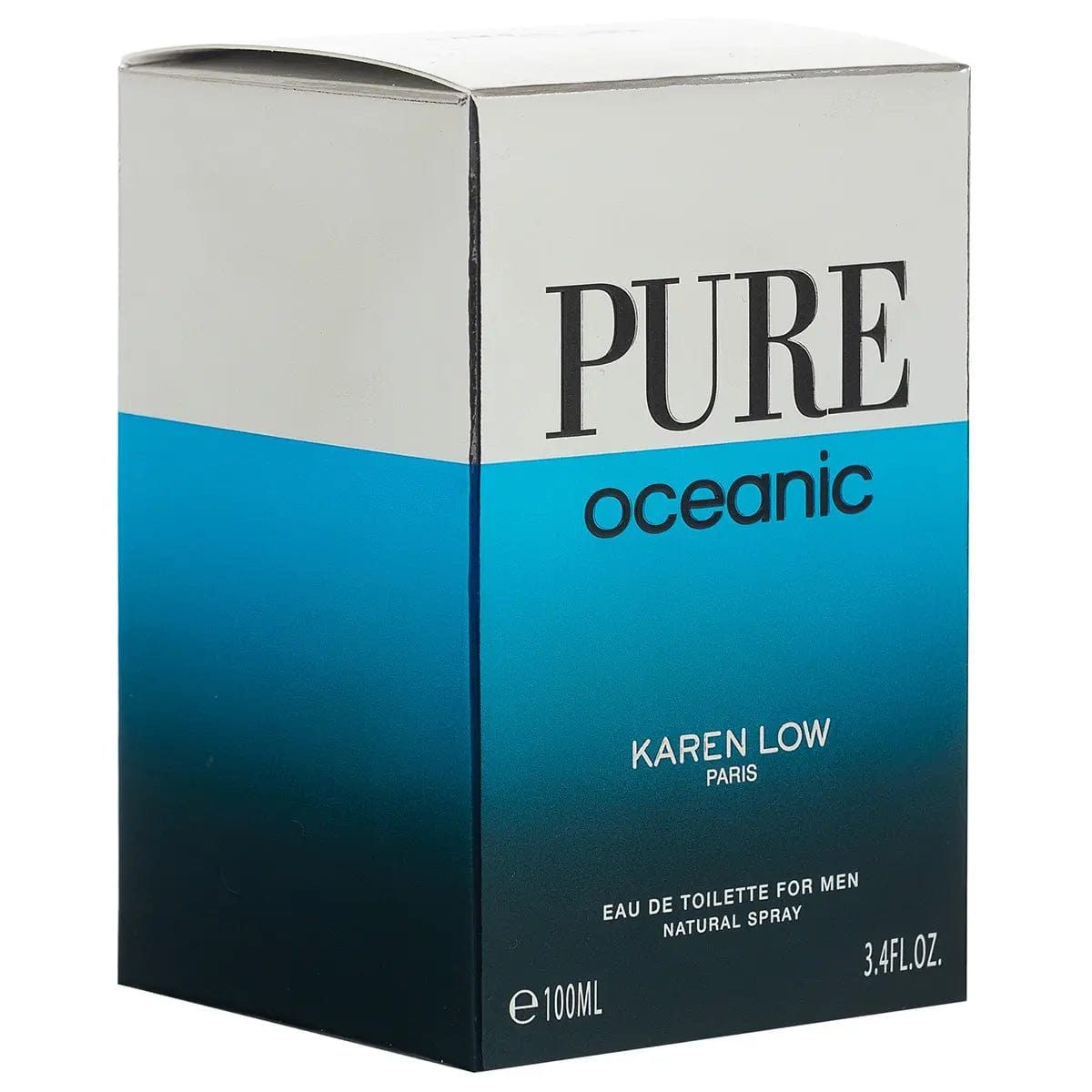 Pure Oceanic By Karen Low For Men 3.4oz EDT Spray