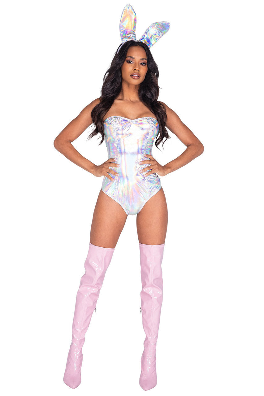 Holographic Bunny Costume