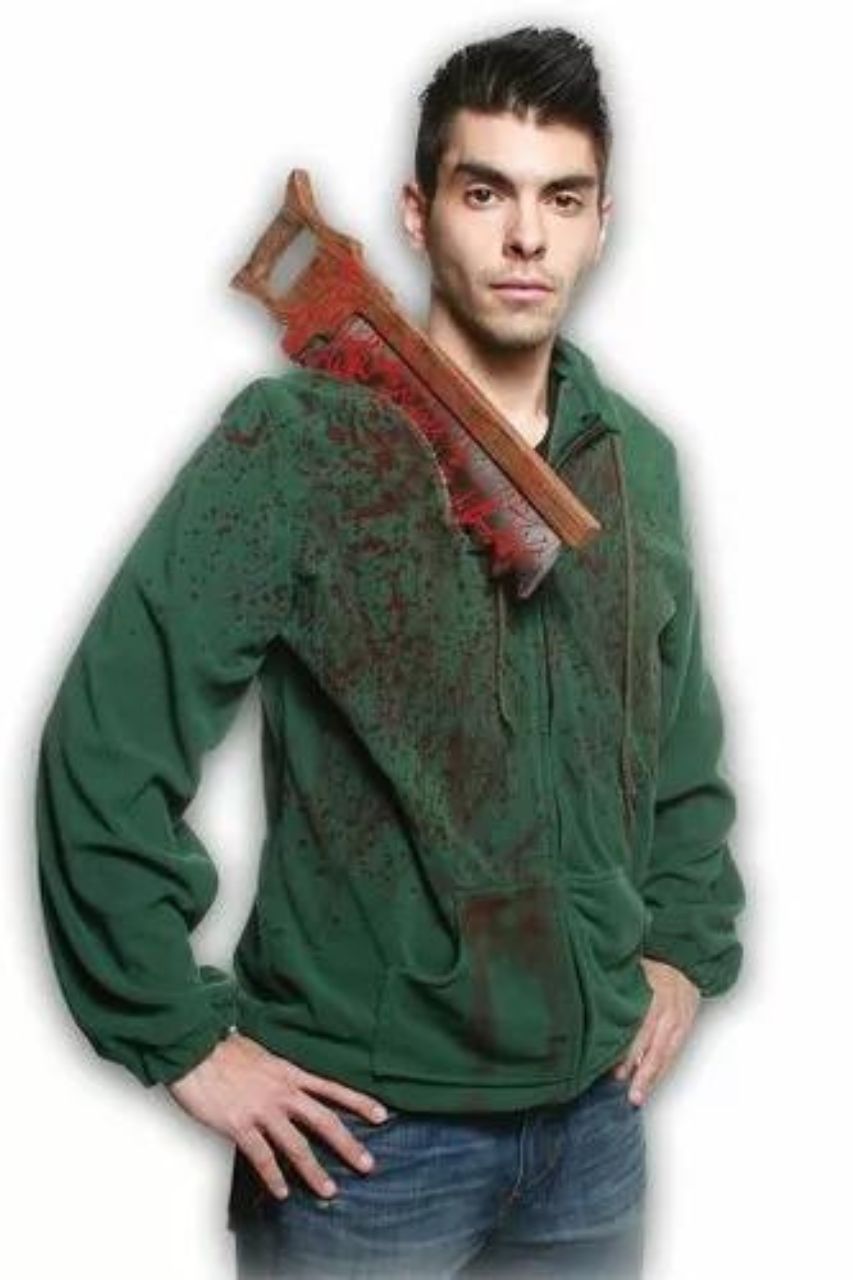 Saw Faux Weapon Hoodie