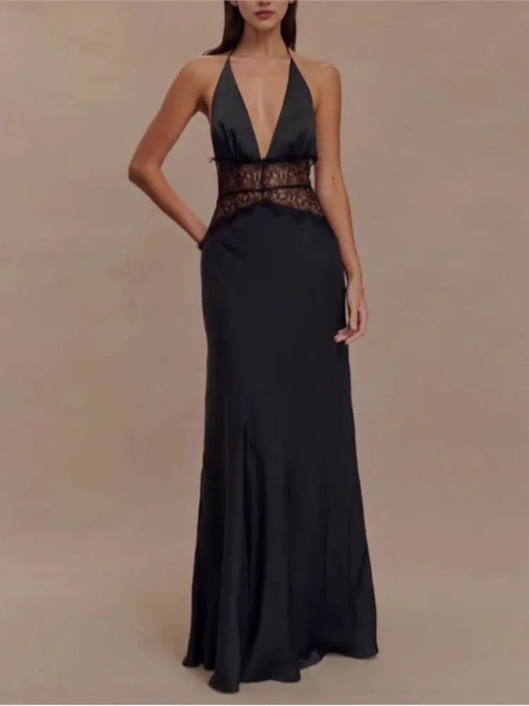 Summer Backless Sexy Long Dresses Women&