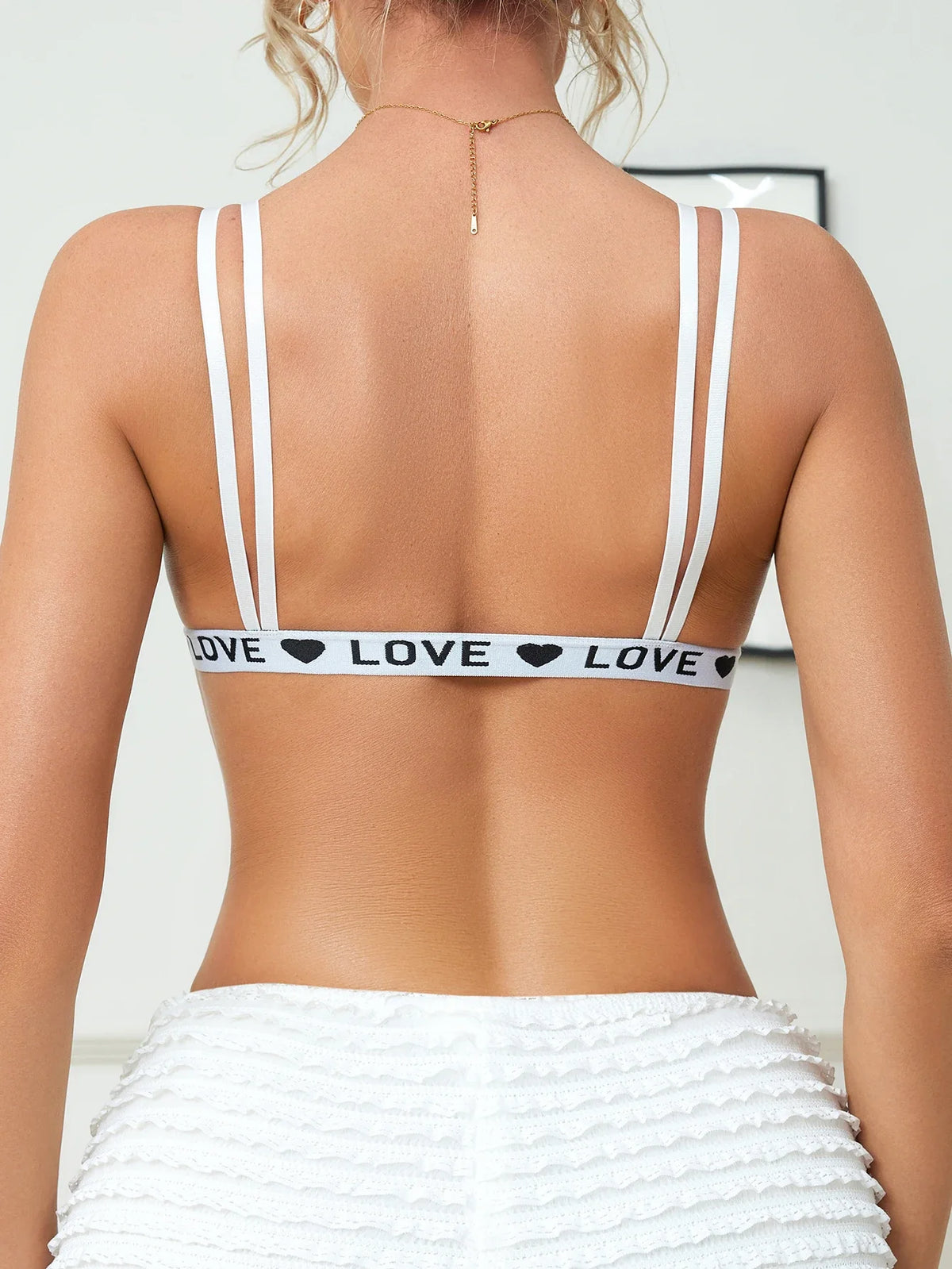 Everyday LOVE alphabet print Wireless Women&