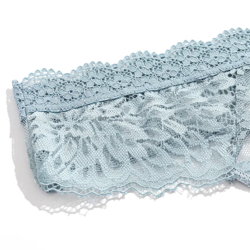 Full Lace Thongs – 3-Piece Lingerie Set for Women