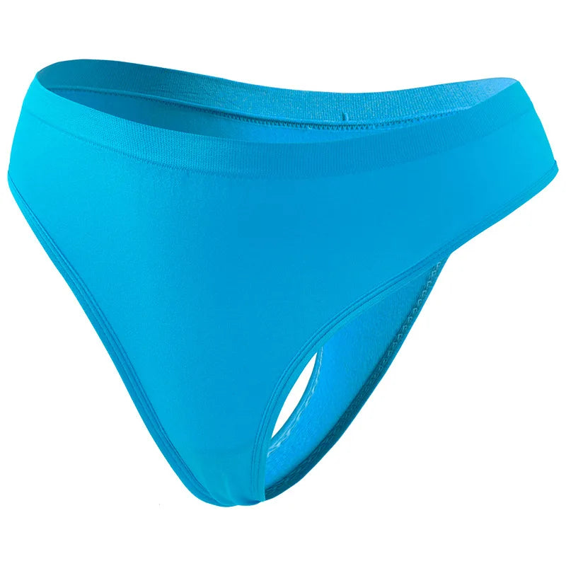 Seamless Panties Women Thongs Low Rise G-stringe Female Breathable Sports Underpants Sexy Lingerie S-5XL Comfort Intimates
