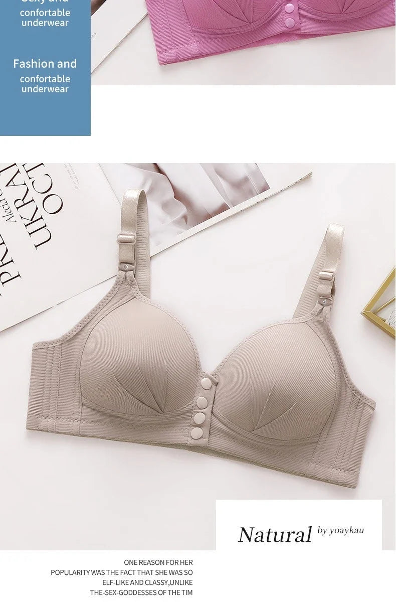 New Large Size Front Buckle Sexy Push up WOMEN&