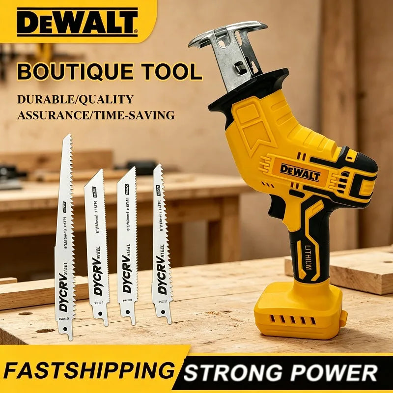 Dewalt 2800RPM Brushless Cordless Reciprocating Saw Electric Saw Multifunctional Saw for Metal Wood Pipe Cutting Power Tool 20V