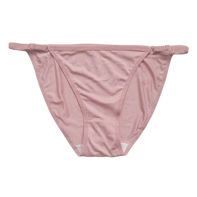 1Pc Sexy Panties Women Low Rise Briefs Seamless Underwear Solid Color Breathable Female Underpants Sexy Lingerie