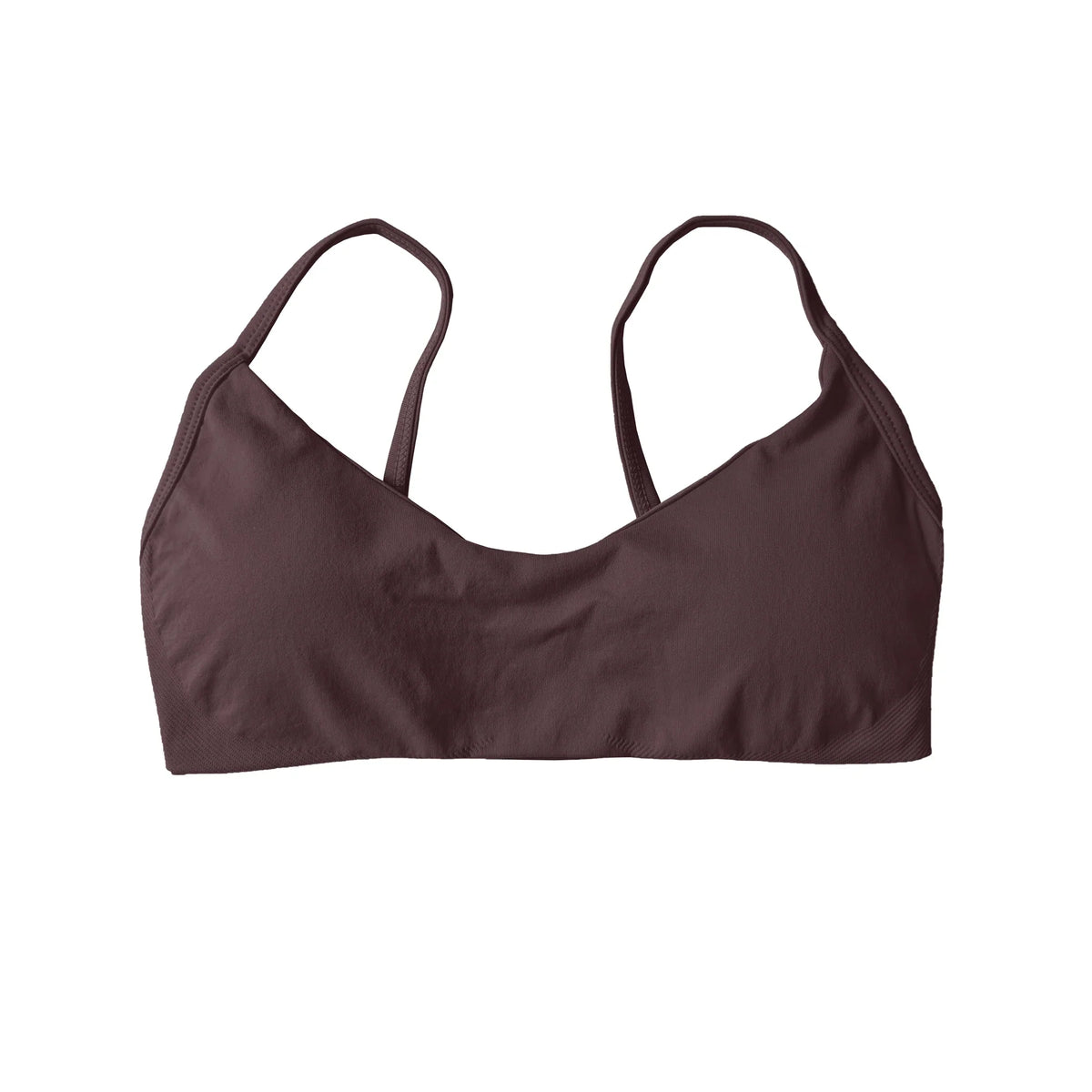 NCLAGEN Scoop Neck Bra High Support Thin Strap Seamless Pilates Yoga Underwear Push-up Gym Clothes Workout Running Fitness Top