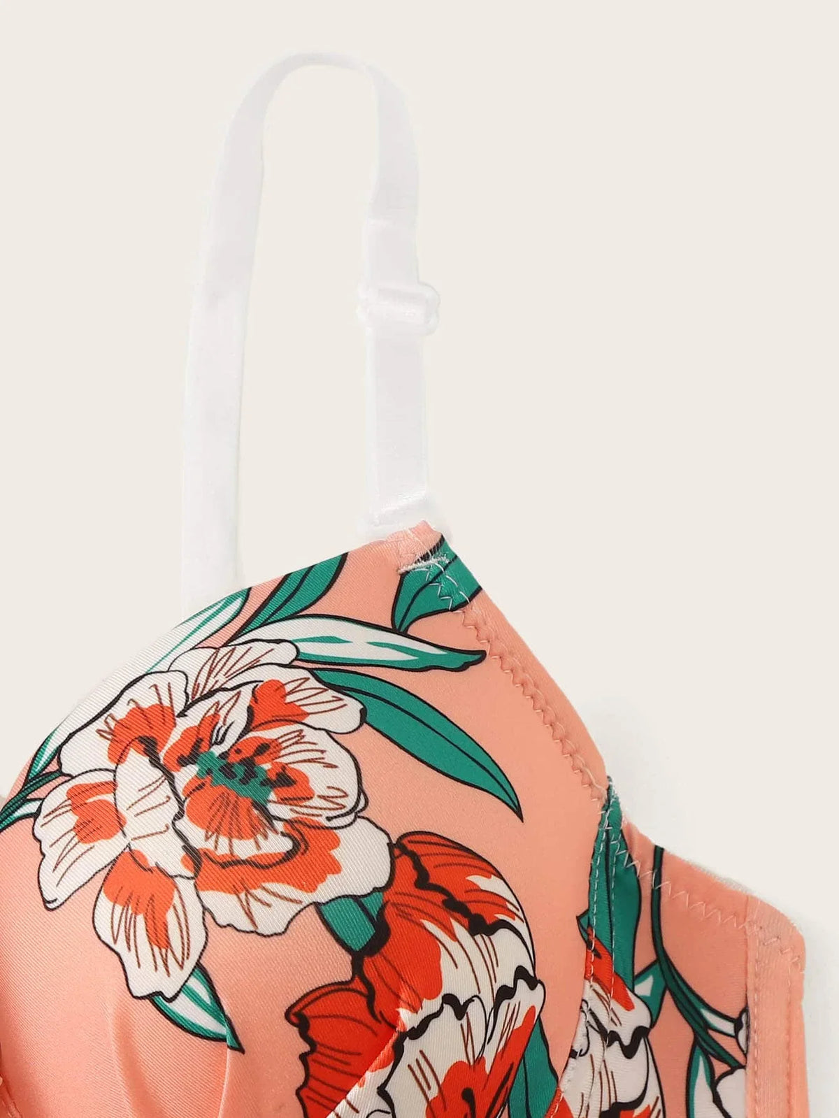 New High Quality polychrome Lingerie 2 Pieces Women&