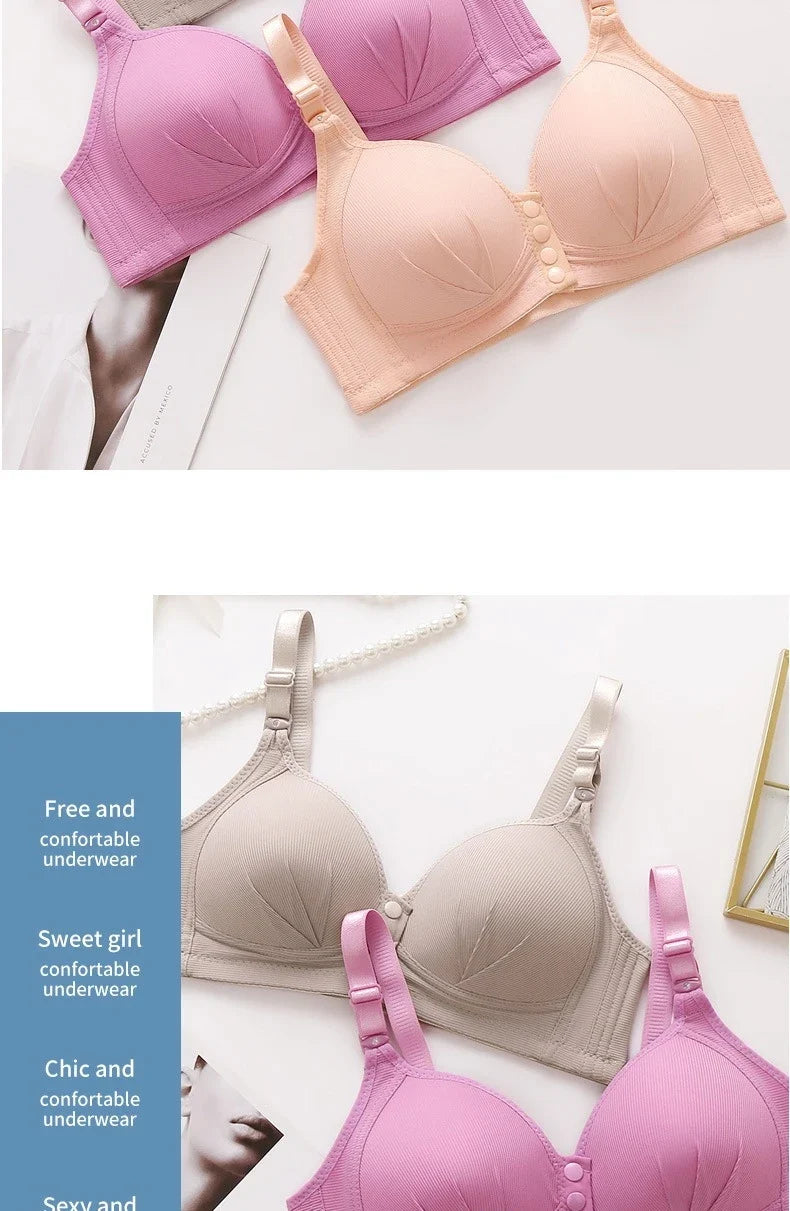 New Large Size Front Buckle Sexy Push up WOMEN&