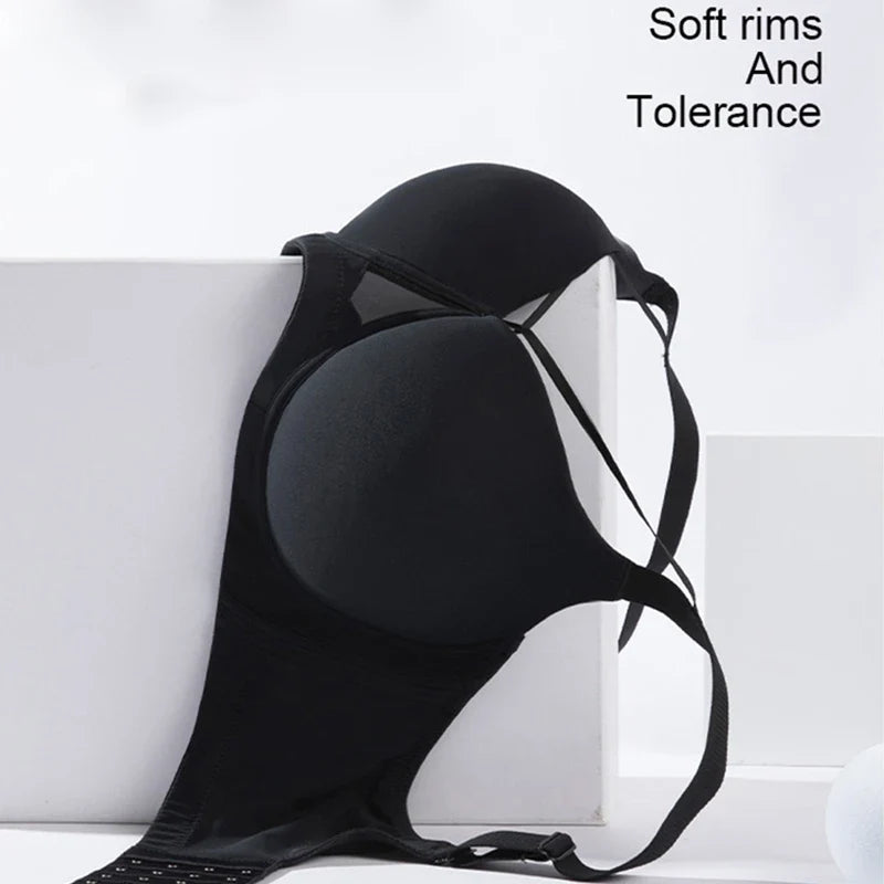 Large Size Seamless Lingerie for Women Thin and Sexy Bra Comfortable Top Up Push-up Anti Sagging Sports Breast Collection Bras