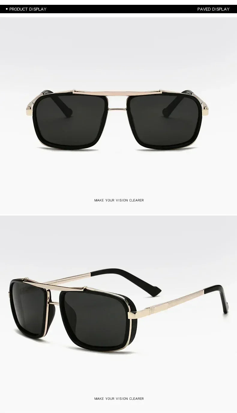 New Sunglasses Punk Sunglasses New Men&