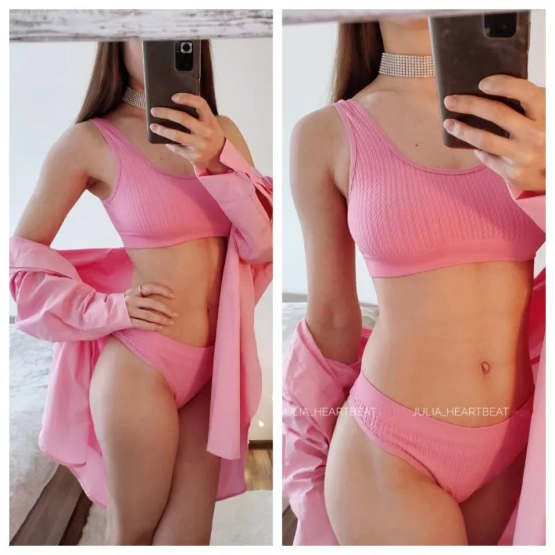 3Pcs/Set Seamless Panties Women Low Waist Briefs Soft Underwear Solid Color Sexy Lingerie Female Underpants Stretch Panty
