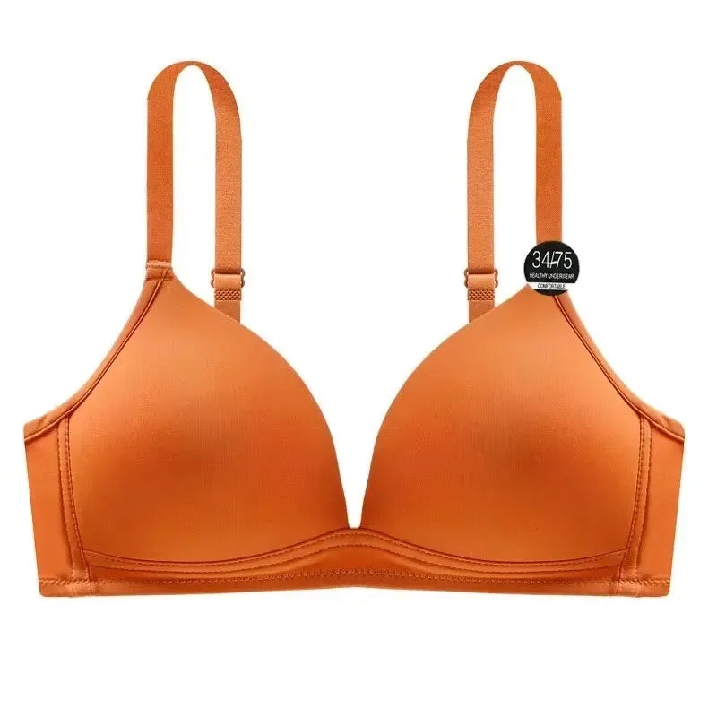 Seamless Bras Women Underwear Sexy Lingerie Fashion Brassiere Top Candy Color Adjustable Bra Female Push Up Bralette
