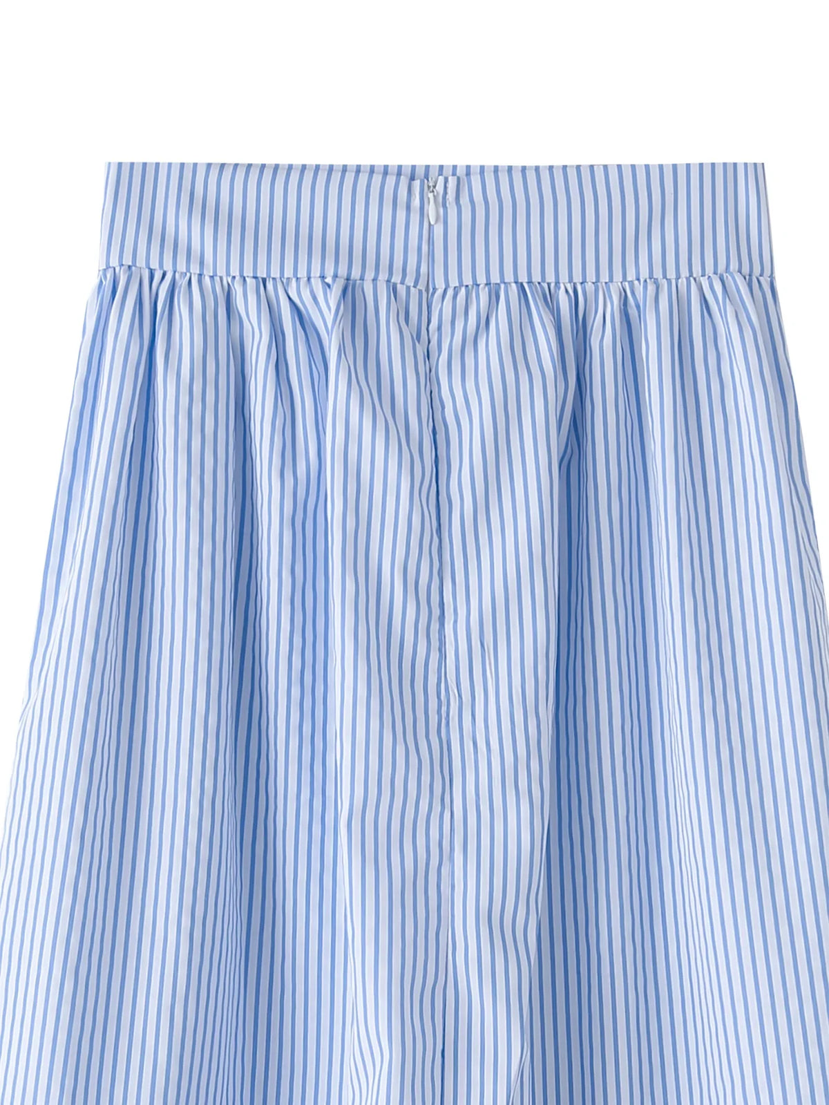 Foridol Striped Women Summer New in Matching Sets Top+skirt Two Piece Set Outfits 2025 Light Blue Beach Casual Elegant Suit