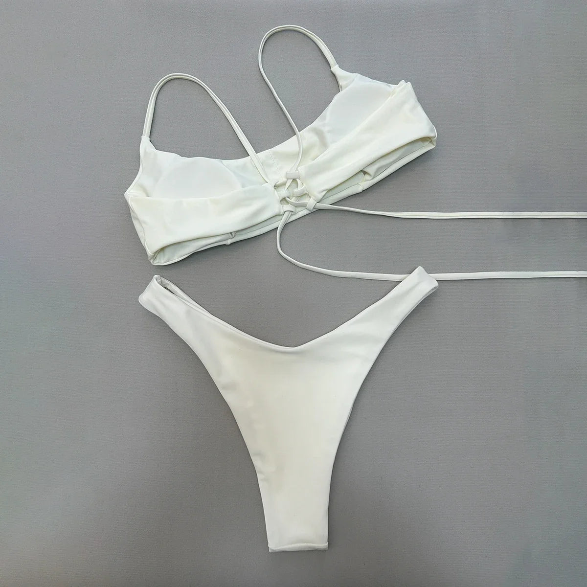 Push Up Bikinis 2025 Sexy Women Swimsuit Swimwear Female Bikini Set Bandage Biquini Bathing Suit Swimming Suits Beachwear