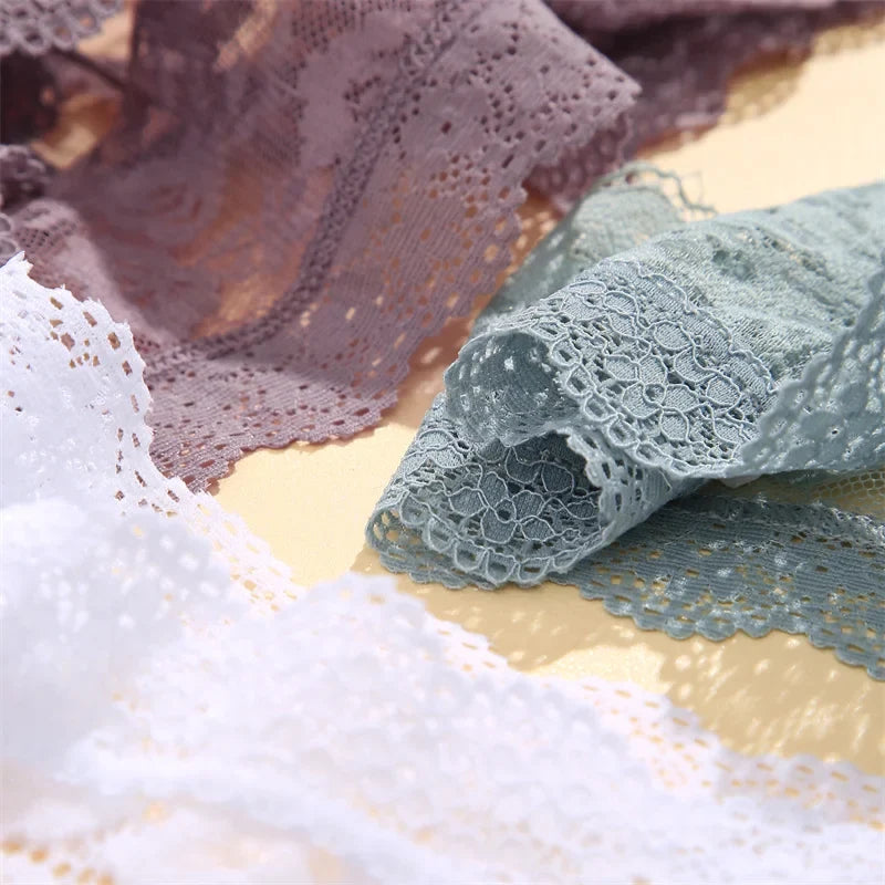 Full Lace Thongs – 3-Piece Lingerie Set for Women