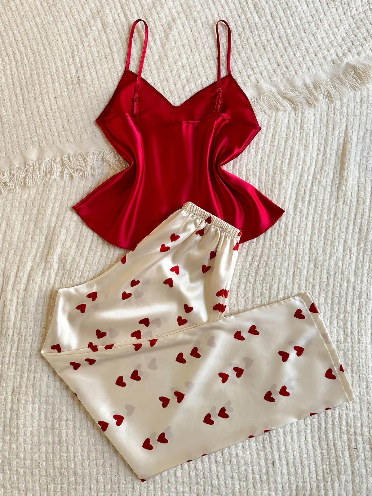 New V Neck 2 piece Women&