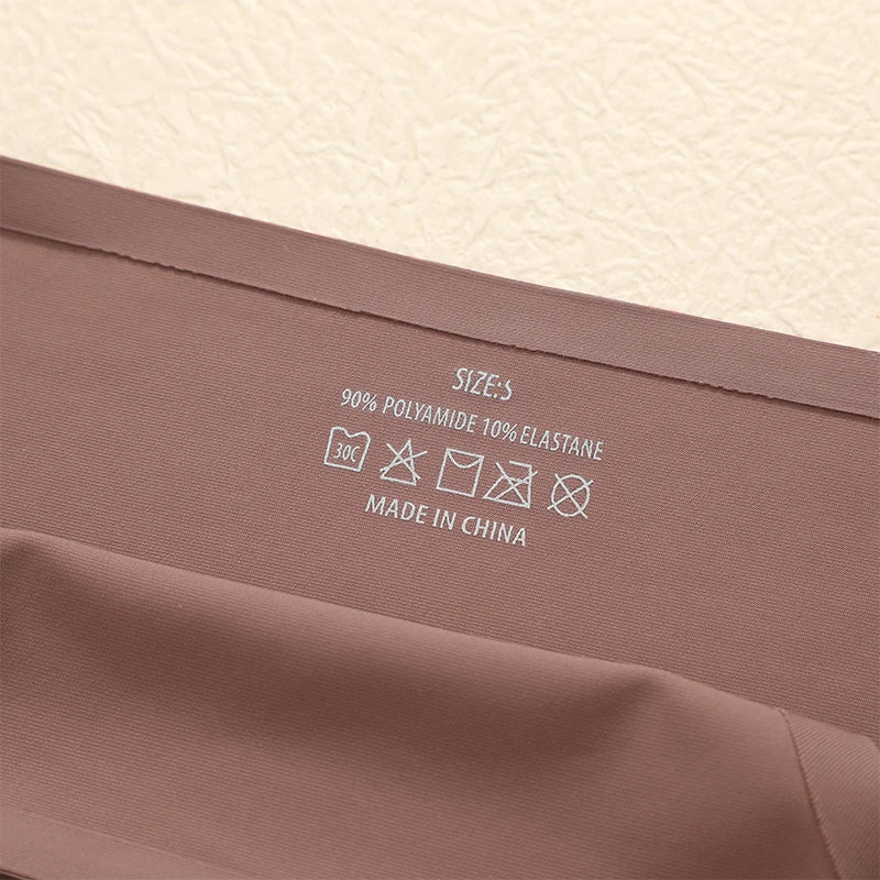 6-Piece Seamless Thong Panties Set for Women