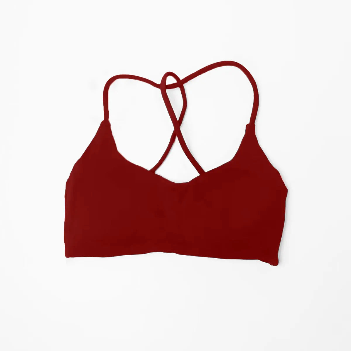 NCLAGEN Twist Back Bra High Support Sports Top Women Gym Wear Workout Push-up Seamless Yoga Underwear Fitness Running