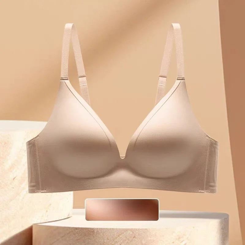 2026 Seamless Bras for Women Push Up Bras No Wire Brassiere A B Cup Underwear Sexy Bralette Three Quarters(3/4 Cup) Lingerie
