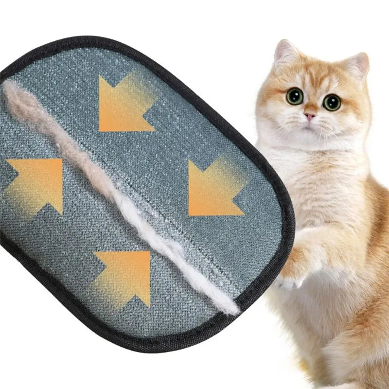 1/2/3/4/5pcs Pet Hair Remover Mitt Pet Hair Remover Gloves Deshedding Brush Glove for Dog Cat Rabbit with Long/Short/Curly Hair
