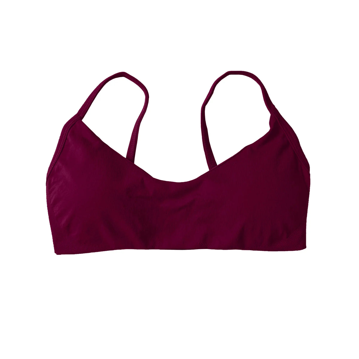 NCLAGEN Scoop Neck Bra High Support Thin Strap Seamless Pilates Yoga Underwear Push-up Gym Clothes Workout Running Fitness Top
