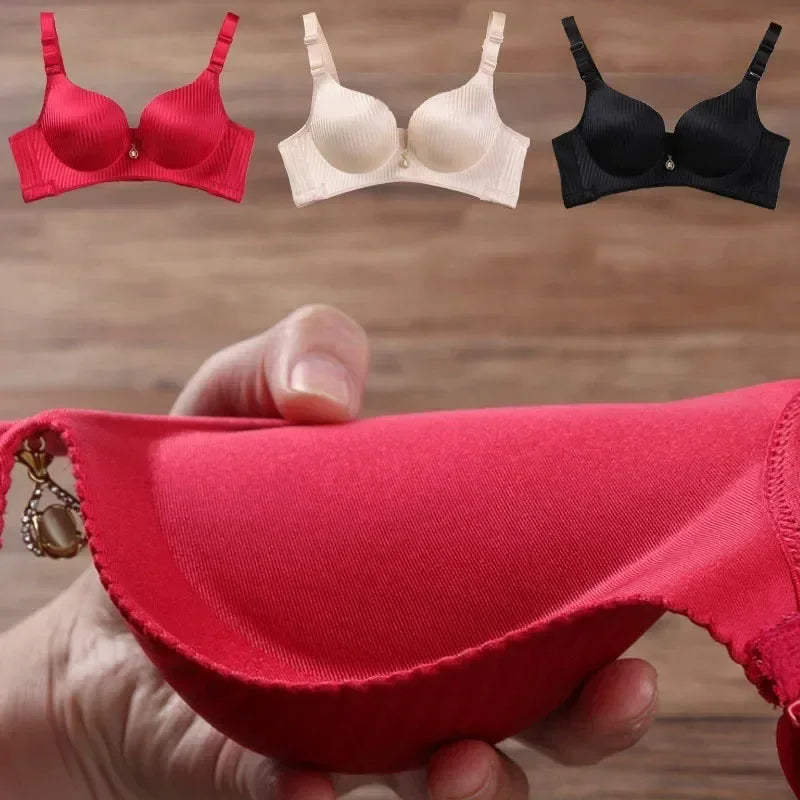 Wireless Push-Up Bra – 8cm Thick Padding for Extreme Lift | Femstylo