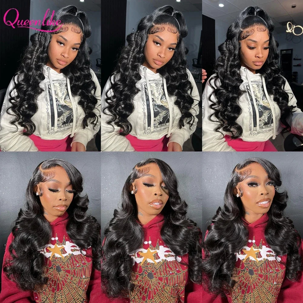 Queenlike 24 24 24 Inch Body Wave Bundles Human Hair 12A Brazilian Raw Hair Weave Bundles 1/3 PCS Human Hair Bundles Extensions