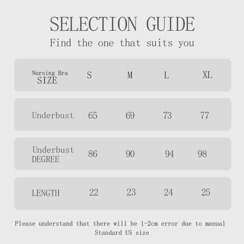 1Pcs S-XL Seamless Nursing Bra Women&