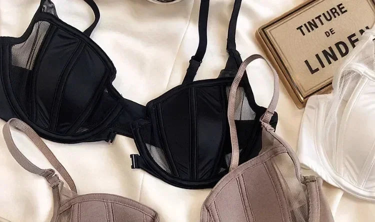 Sexy Push-Up Bra for Small Breasts – Front Buckle Underwire - Femstylo