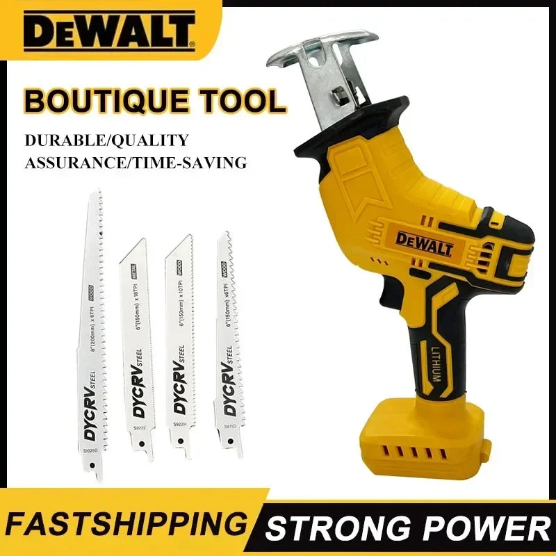 Dewalt 2800RPM Brushless Cordless Reciprocating Saw Electric Saw Multifunctional Saw for Metal Wood Pipe Cutting Power Tool 20V