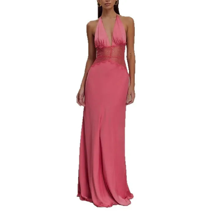 Summer Backless Sexy Long Dresses Women&