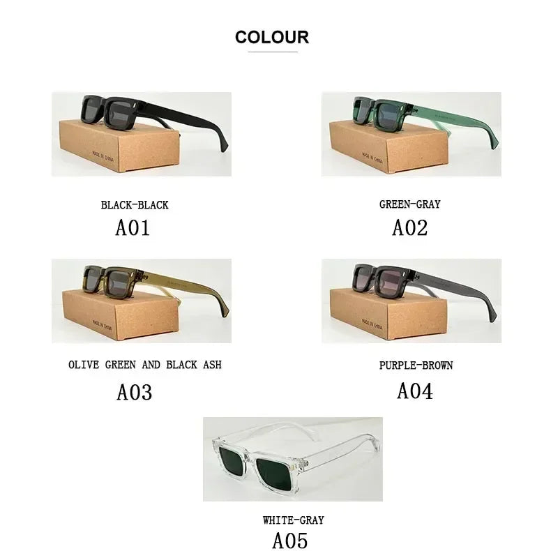 Fashion Sunglasses For Men Vintage Glasses Retro Square Sunglasses Women Trendy And Fashionable Gafas De Sol Hombre Zonnebril