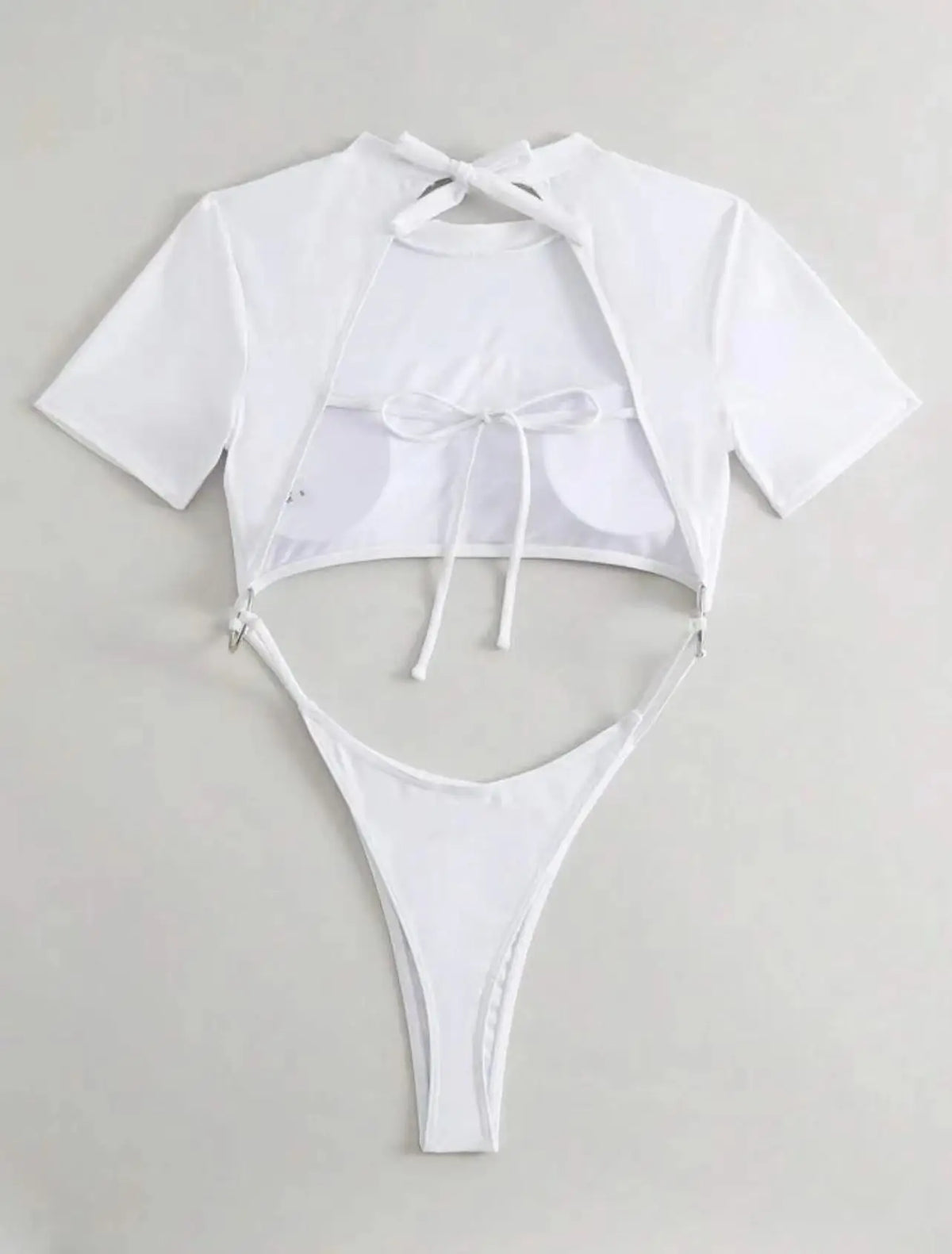 DEKA Women One Piece Swimsuits Micro Thong Cut Out Swimwear Monokini Backless Bathing Suit Bikini Bathers Beach Wear