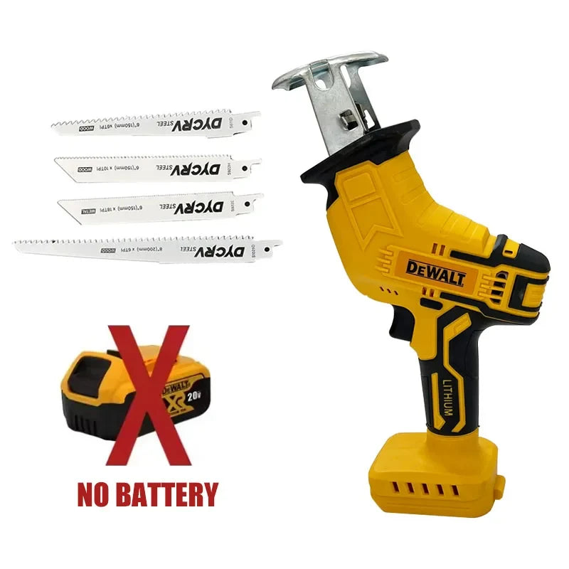 Dewalt 2800RPM Brushless Cordless Reciprocating Saw Electric Saw Multifunctional Saw for Metal Wood Pipe Cutting Power Tool 20V