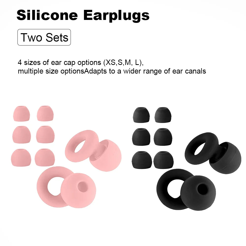 Silicone Earplugs for Swimming Sleep Noise Cancel Noise Reduction-Soundproof Reduce Disturbances -Quality Earplugs