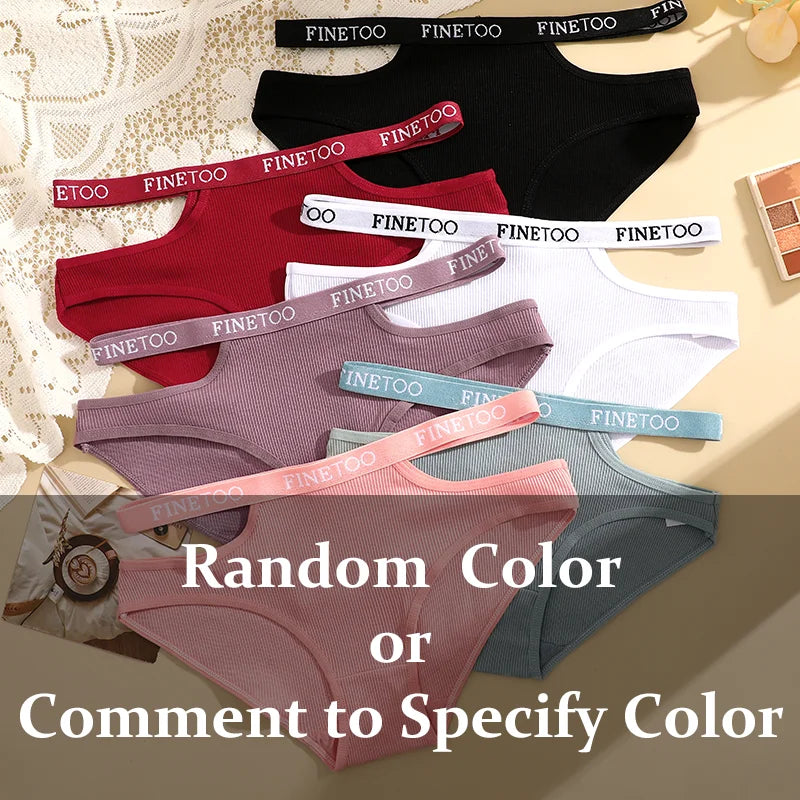 Cotton Double Letter Belt Briefs – Sexy & Comfortable Women&