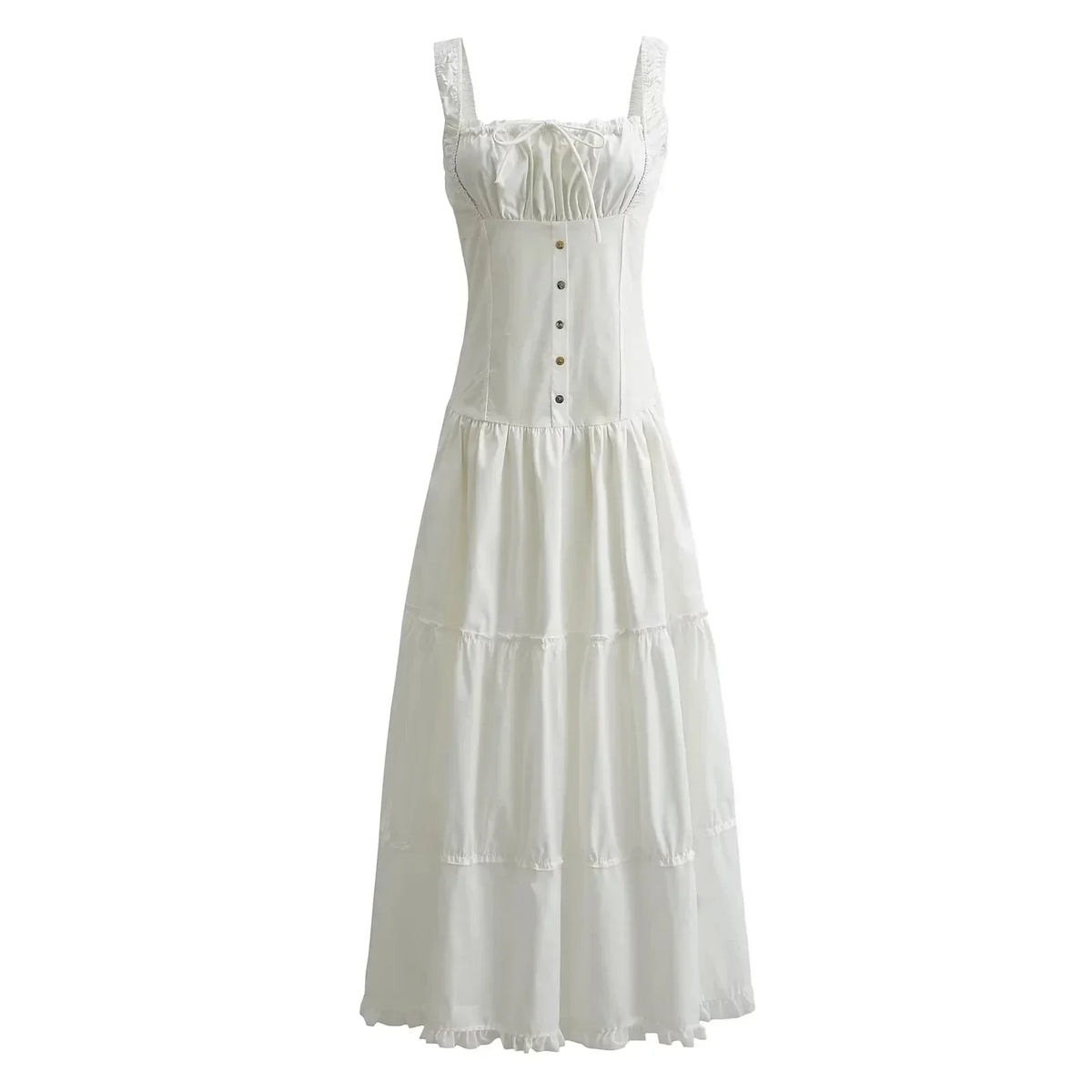 Bowknot White Summer Women&