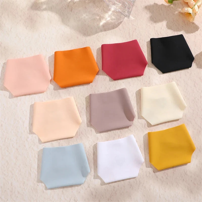 10PCS Seamless Ice Silk G-String Panties for Women