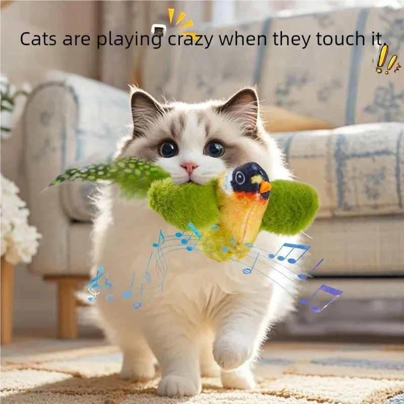 Simulation Bird Cat Toys