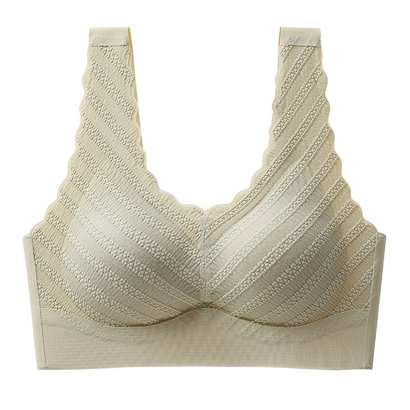 Women Wireless Bras Sports Tank Bra Sexy Lingerie Female Crop Top Soft Padded Wide Straps Brassiere Plus Size Intimates M-3XL