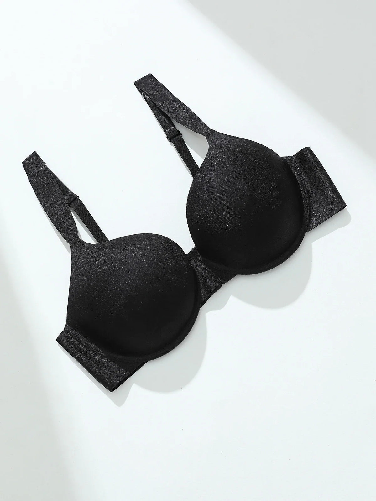 Plus Size Women Bra Soft Thin Cups Underwire Support Anti Sagging Push Up Brassiere Gather Side Fat Lingerie