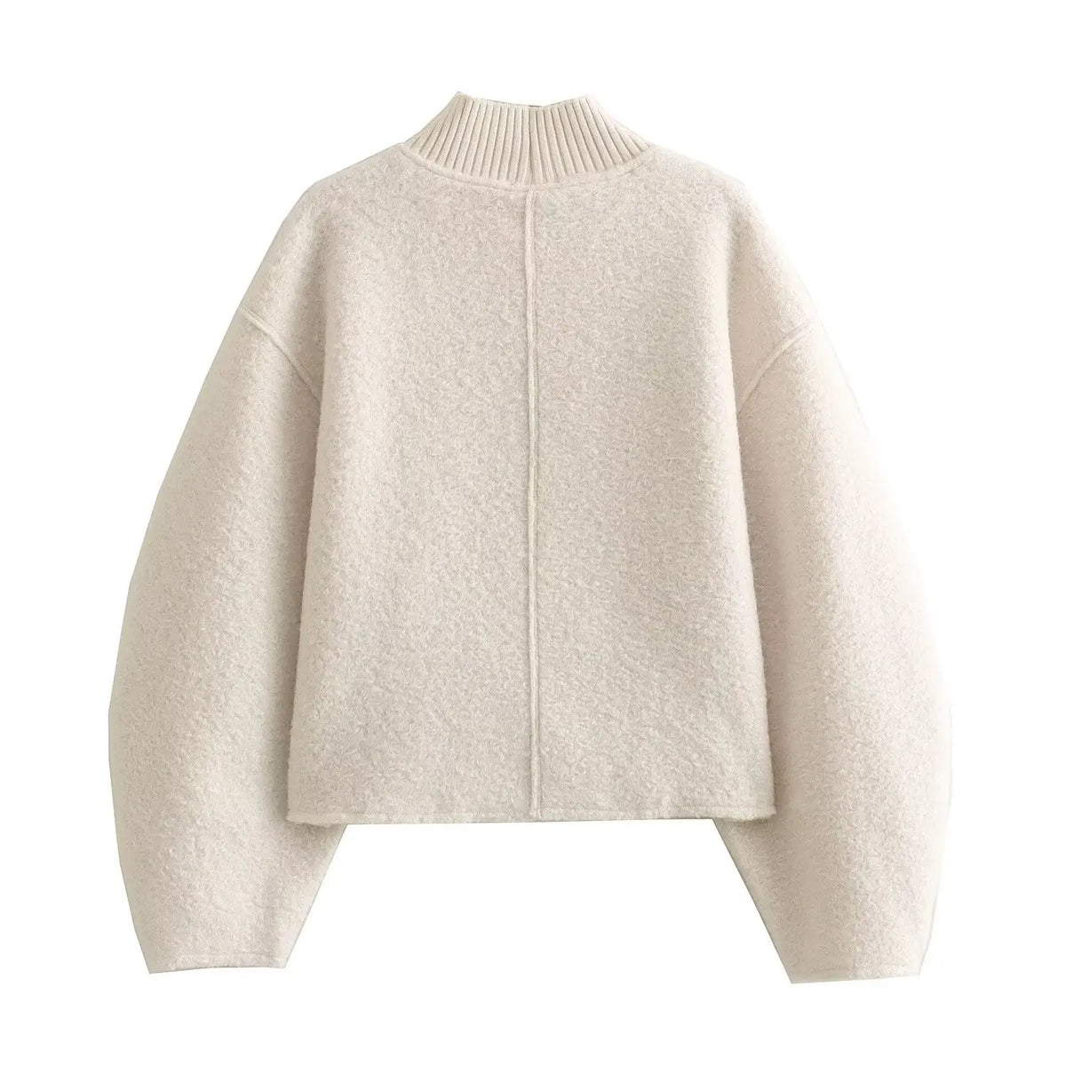Foridol Turtleneck Fluffy Hoodie for Women Autumn Casual Loose Pullovers Female Basic Fashion Winter Women&