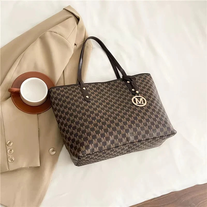 Andralyn Vintage Ladies Tote Bag Large Capacity Casual Shoulder Tote - Daily Use Essential